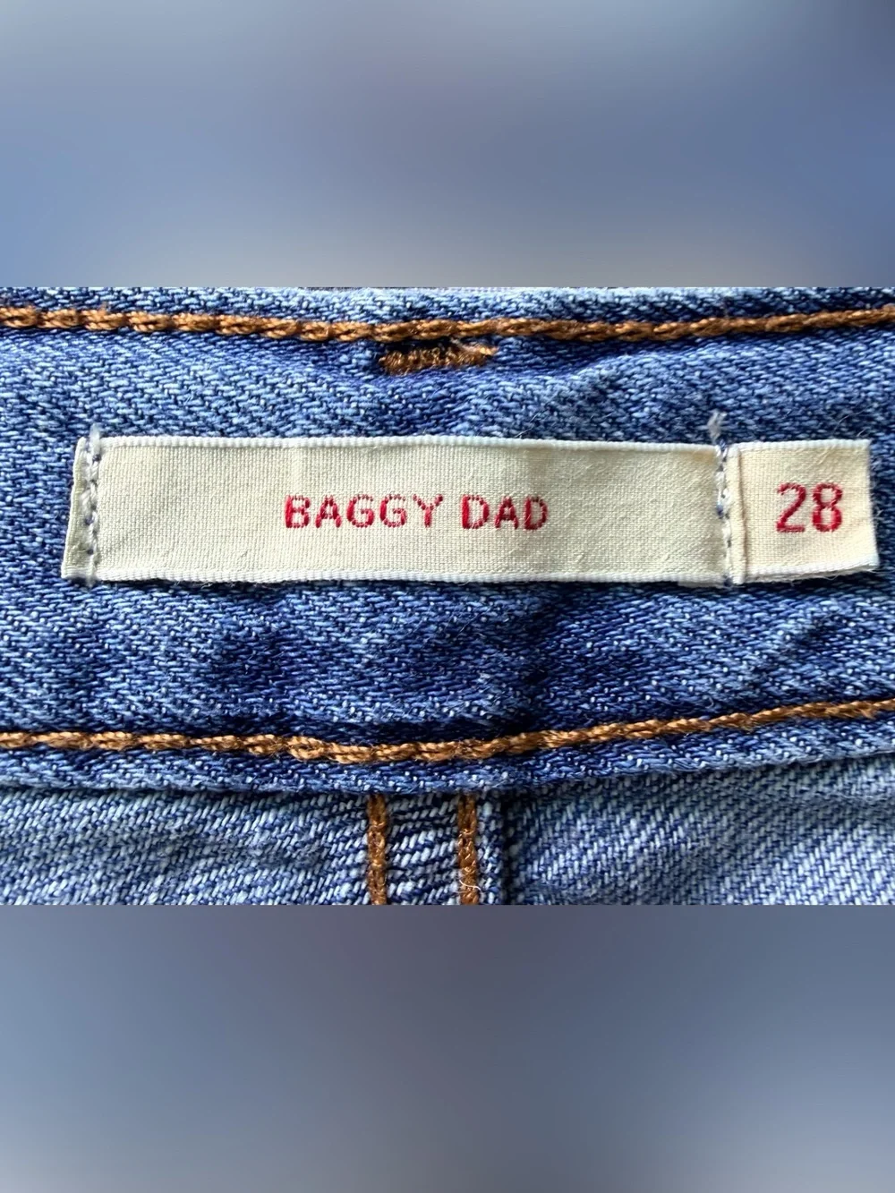 Levi’s Premium Baggy Dad Jeans Women’s 28 Relaxed Slouchy Mid Rise